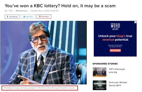 kbc jio department|Messages offering 25 lakh rupees lottery prize from KBC are fraudulent.